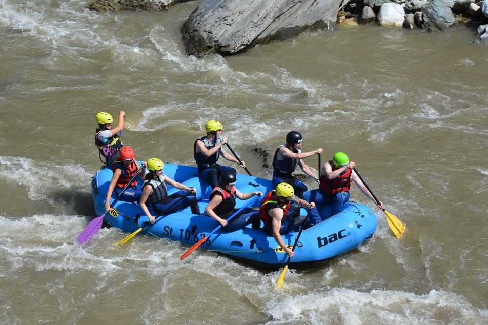 Rafting Boot auf der Enns | © BAC