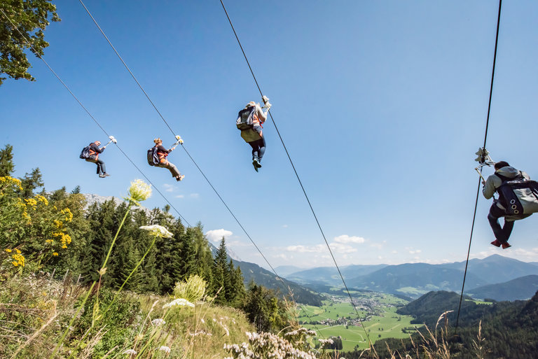 Zipline am Stoderzinken - Impression #2.1 | © Christoph Huber