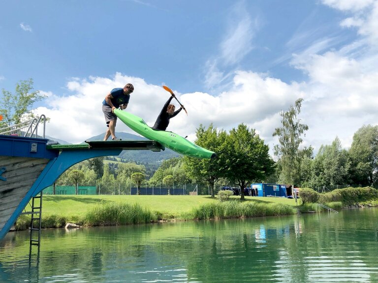 Kayaking in the region Schladming-Dachstein