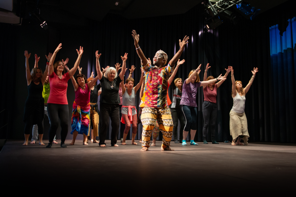 African dance - weekend workshop with Aliou Dieme - Impression #1