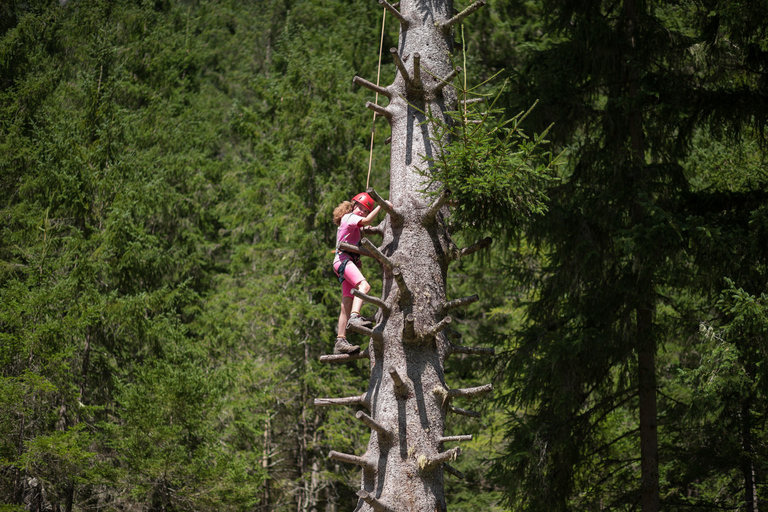 Schnupperklettern für Kinder im Obertal - Impression #2.8 | © Dominik Steiner