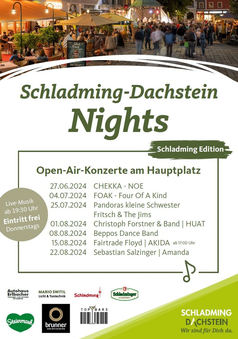 Schladming-Dachstein Nights | Beppos Dance Band - Impression #2.3 | © Schladming-Dachstein Nights ©Harald Steiner