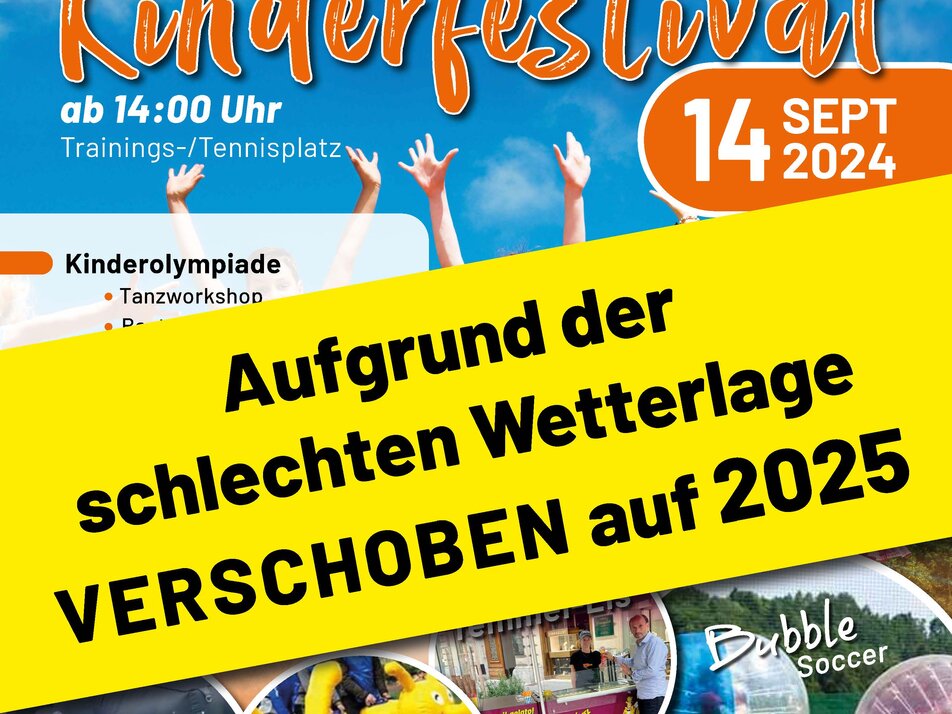 ABGESAGT Kinderfestival - 75 Jahre Sportunion Wörschach - Impression #1