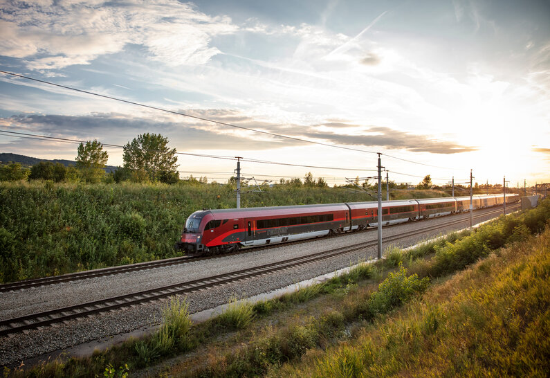 ÖBB Bahnfahrt Landschaft | © ÖBB Harald Eisenberger