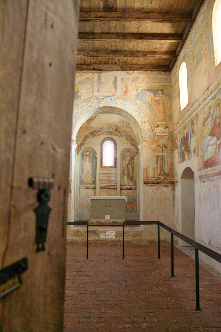 Fresken in der Johanneskapelle in Stainach-Pürgg | © Marlene Eggmayr